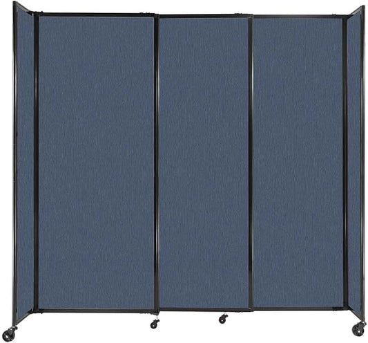 Versare Straightwall Sliding Portable Wall Partition | Freestanding Office by VERSARE