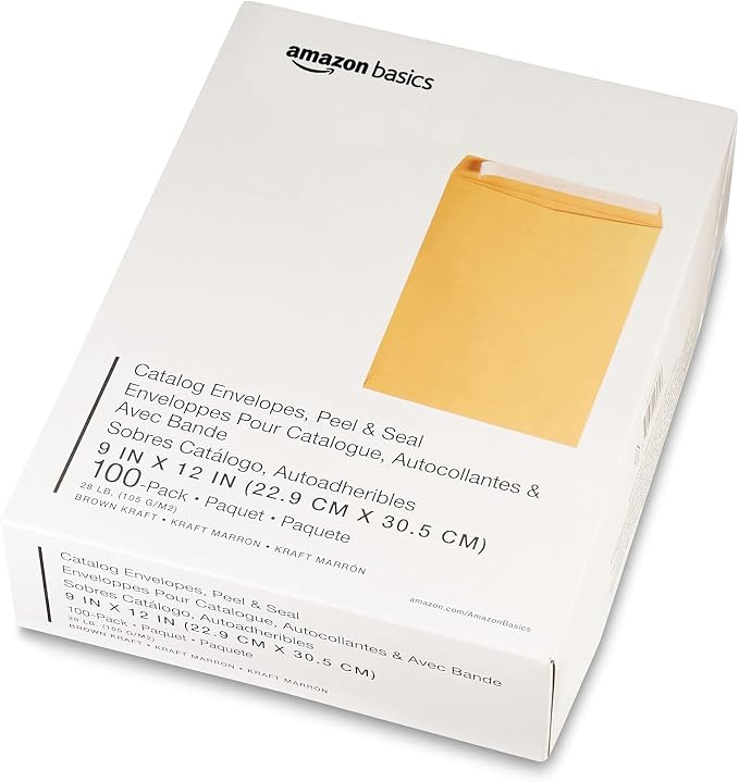 Amazon Basics Catalog Mailing Envelopes, Peel and Seal - Image 7