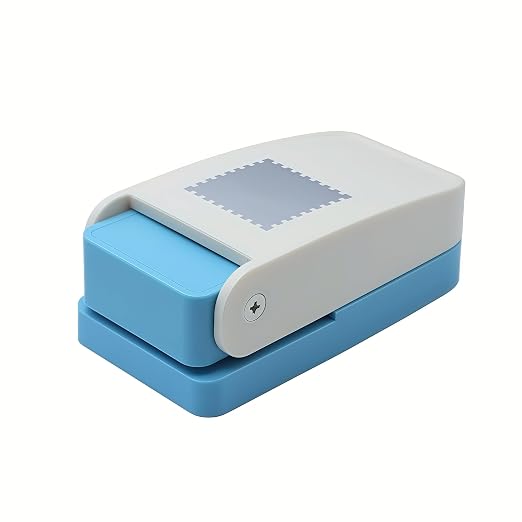 1.5 inch Ware Square Postage Stamp Punch Craft Lever Punch Handmade Paper Punch - Image 2