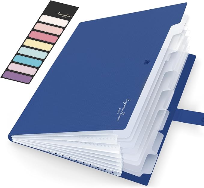 Sooez Accordion File Organizer, Letter Size Expanding File Folder by Sooez