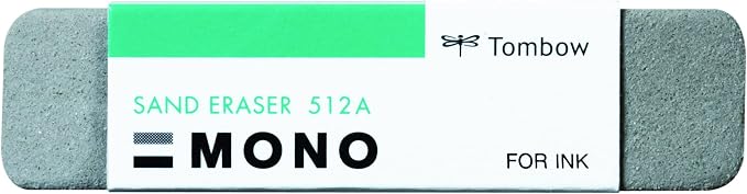 Tombow MONO Sand Eraser, 1 Pack by Tombow