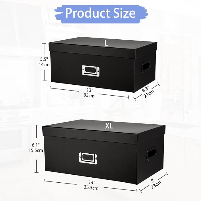 Briful Decorative Storage Boxes - Image 2
