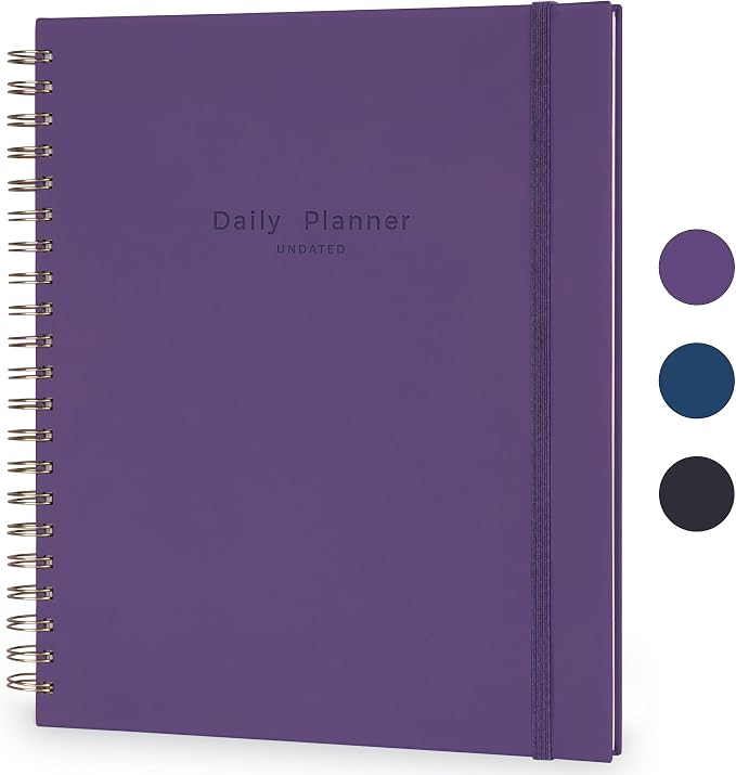 AUROPLANNER Undated Daily Planner To Do List Hourly Schedule 2027 2026 2025 - Image 2