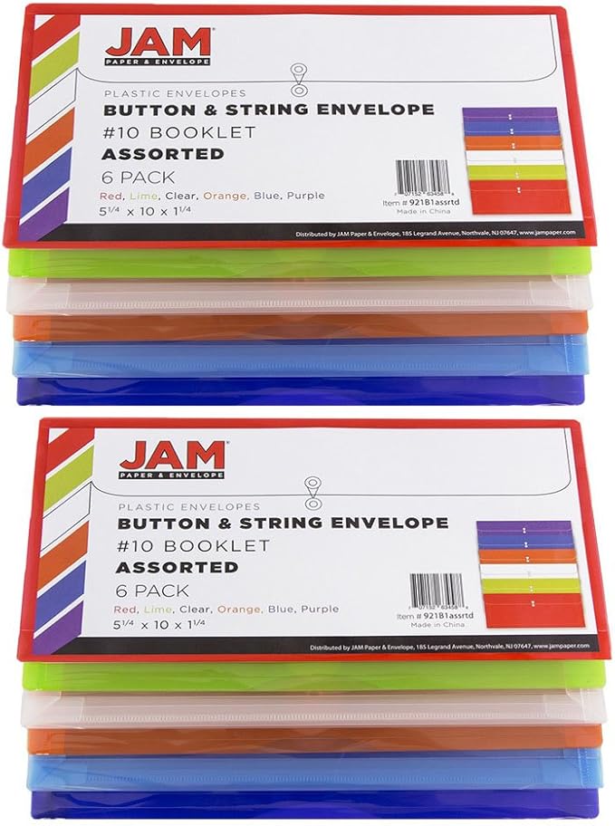 JAM PAPER Plastic Envelopes - Image 2