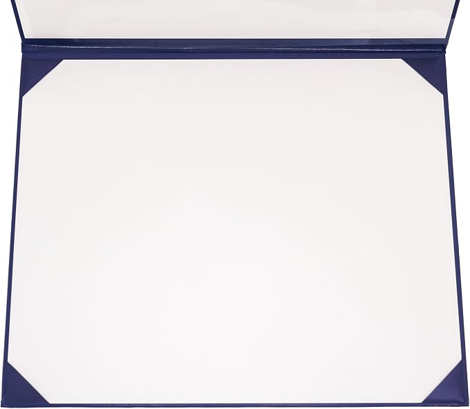 GraduationMall 11"x14" Imprinted Padded Diploma Cover Certificate Holder Purple - Image 4