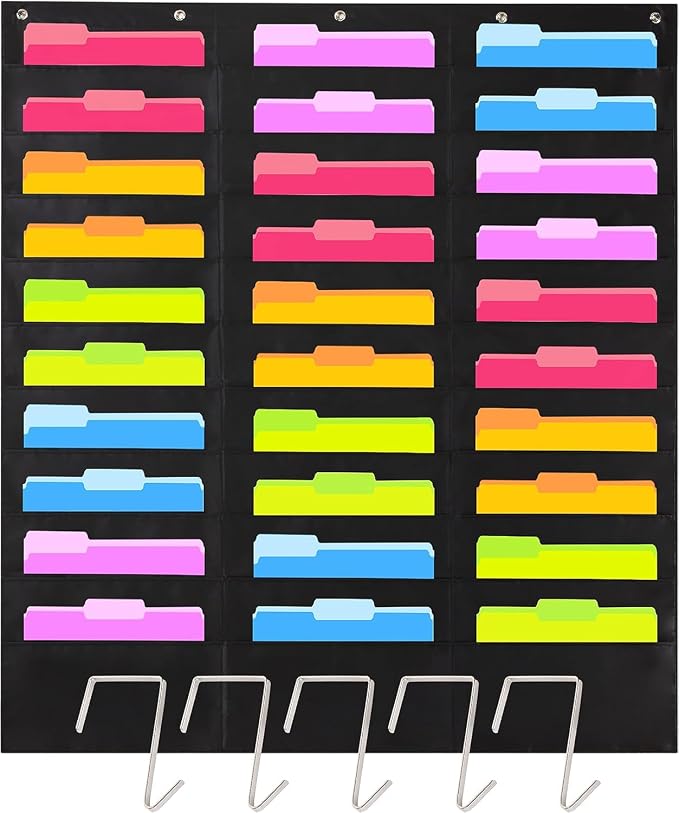 Hippo Creation Heavy Duty Storage Pocket Chart by HippoCreation