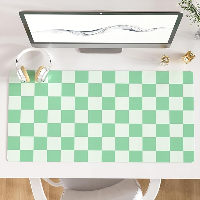 Colorful Star Large Mouse Pad, PU Leather Waterproof Desk Mat, Computer Gaming by ColorfulStar