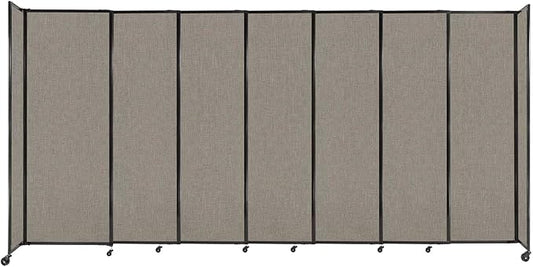 Versare Straightwall Sliding Portable Wall Partition | Freestanding Office by VERSARE