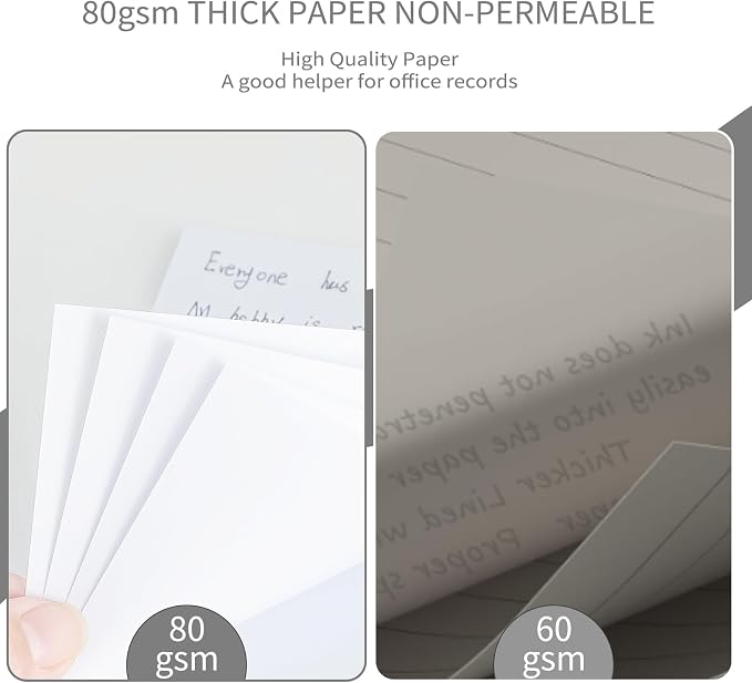 QiCheng Note Pads Memo Pads Small Notepad 50 Sheets 4X6 note pad Scratch Pads - Image 5