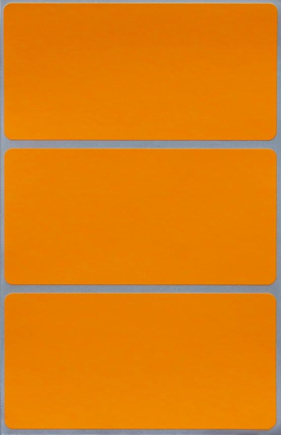 Royal Green Rectangular Stickers Color-Coding Labels by RoyalGreen
