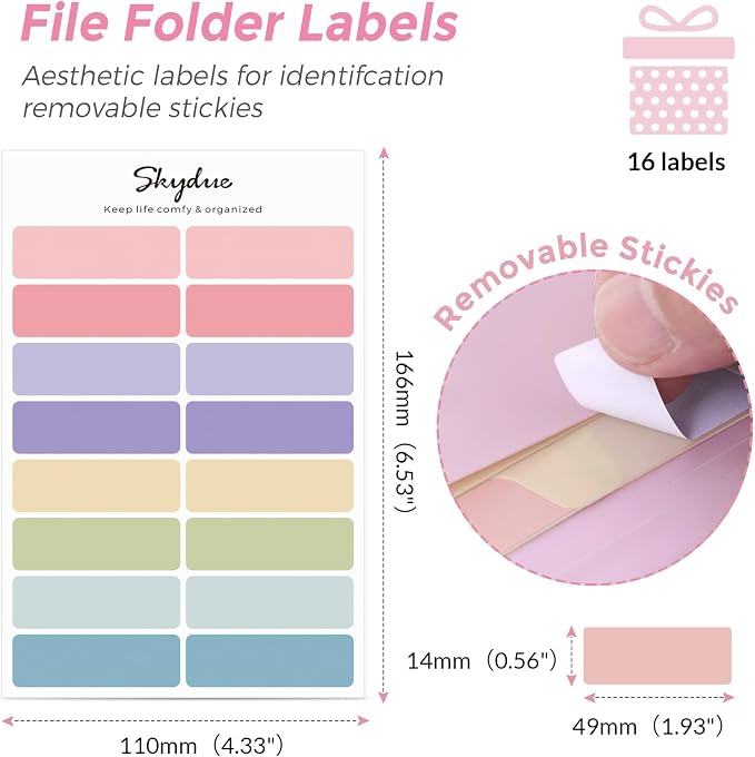 SKYDUE Accordion File Organizer, Expanding File Folder - Image 5