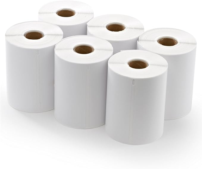 SJPACK 6 Rolls 4XL Labels 4 x 6 1744907 Address Labels Internet Postage - Image 3