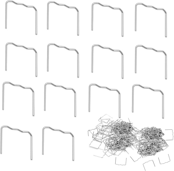 500 Pcs Hot Staples, Hot Stapler Kit Welding Rods Bumper Repair Welding Wire by Unknown