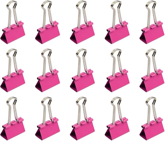 JAM PAPER Colorful Binder Clips - Image 3