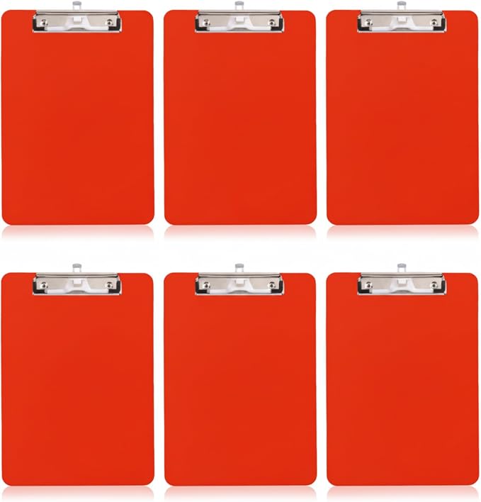 TFDLCG zm 6 PCS Clipboards Bulk Nurse Clipboard by TFDLCGzm