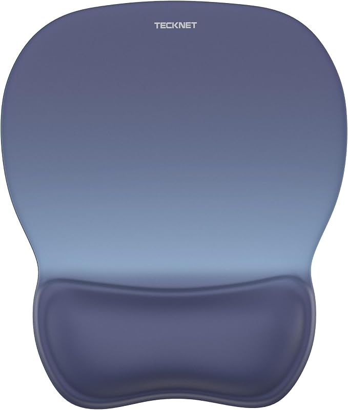 TECKNET Gel Mouse Pad with Wrist Rest, Ergonomic Office Mousepad with Wrist by Tecknet