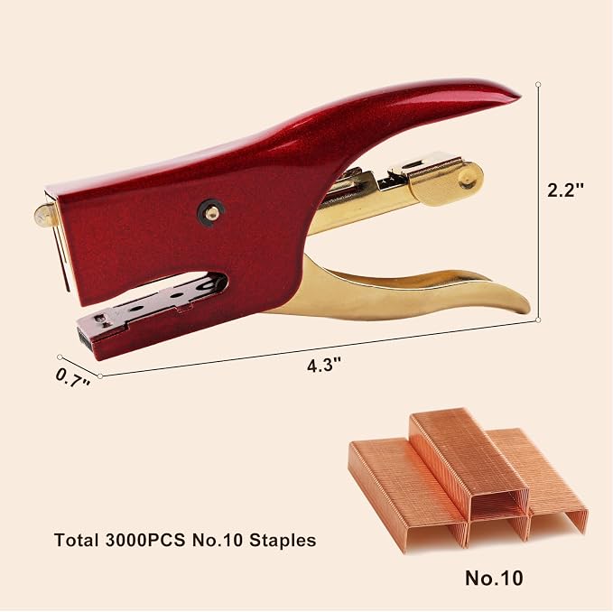 Vintage Mini Stapler - Image 2