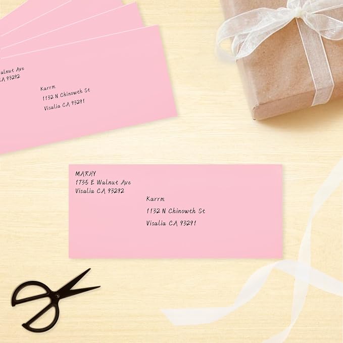 50 Pack #10 Business Envelopes, Letter Size Business Mailing Envelopes - Image 7