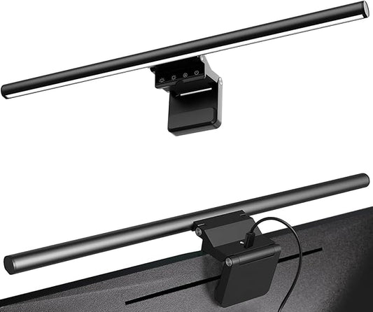 Monitor Light Bar 19.7", No-Glare Asymmetric Desk Screen Lamp | Auto-Dimming by VIEYKEA