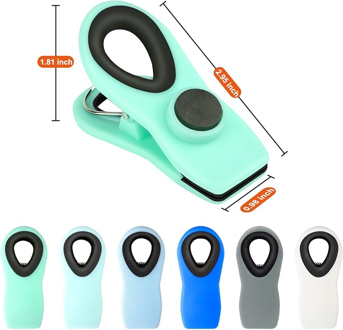 TACGEA Chip Clips, Magnetic Bag Clips - Image 2
