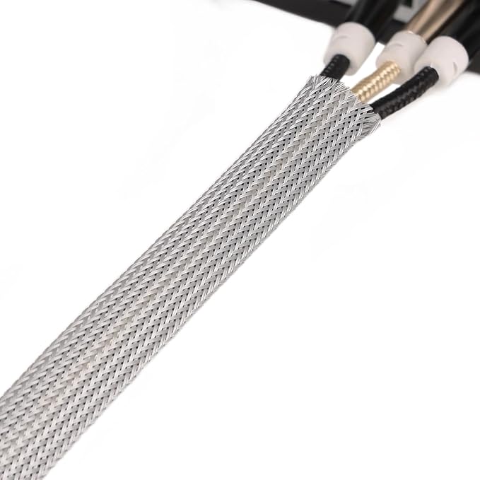 25ft PET Expandable Braided Cable Sleeve 3/8inch Pet Braided Cable Sleeve - Image 8