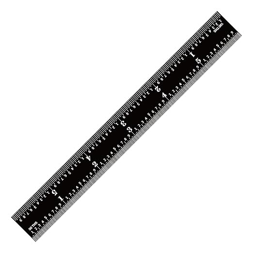PEC Tools 6-inch Metal Ruler, Stainless Steel - Image 4