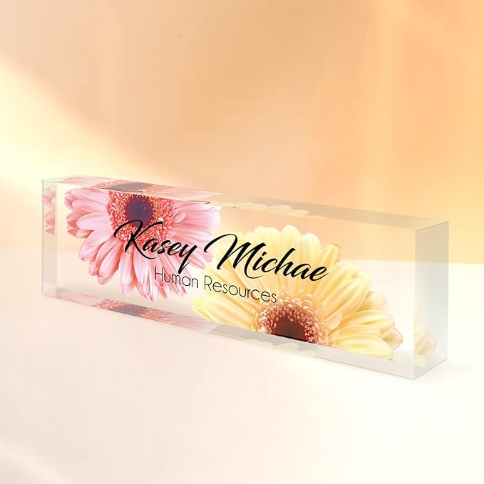 Desk Name Plate Personalized, Custom Name Plates - Image 2