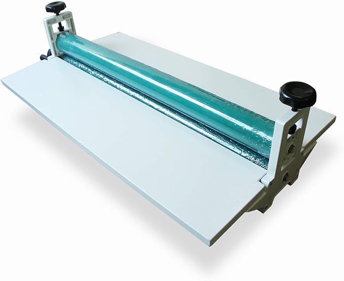 25'' Manual Cold Roll Laminator Laminating Machine Lamination Foldable Long Wings-DeskLoop Office
