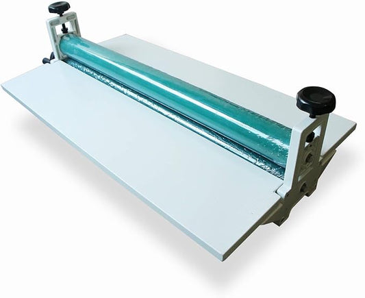 25'' Manual Cold Roll Laminator Laminating Machine Lamination Foldable Long Wings-DeskLoop Office