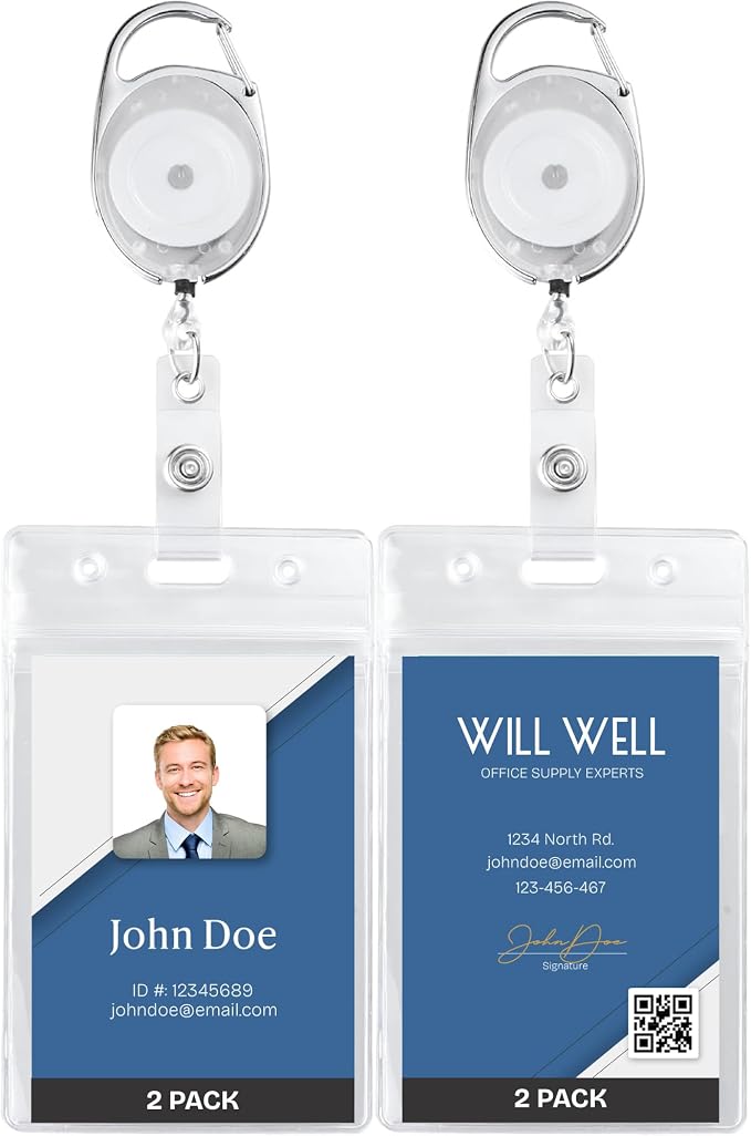 Will Well ID Badge Holders by WillWell