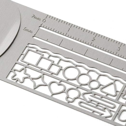 DESIGNPHIL 42289006 Midori Ruler Clip Ruler - Image 6