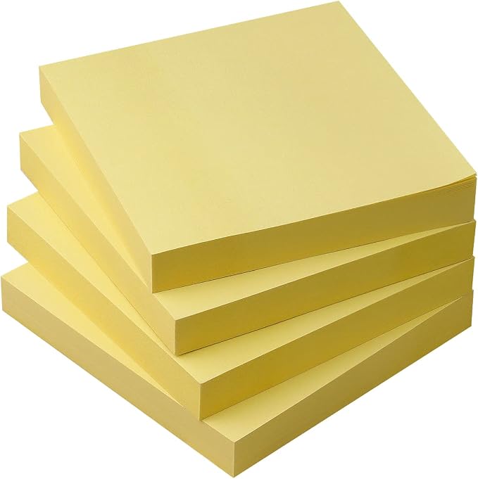 Sticky Notes 3x3 Self-Stick Notes Pads by OSBOO
