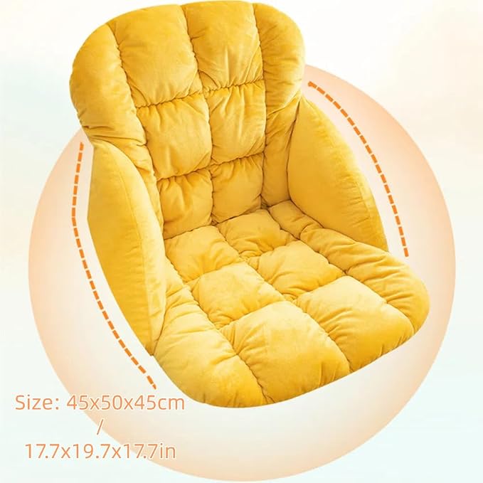 LYFJMUS High Back Office Chair Cushion Soft Desk Chair Pad - Image 2