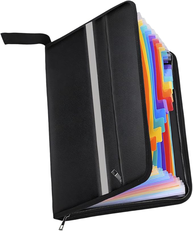 Heat Document Folder with Water Fabric and Expandable Storage - Image 3