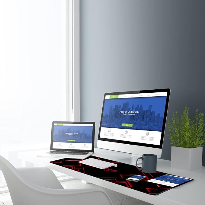 TEDNETGO Large Mouse Pad, Gaming Long Mouse Pad, Waterproof Extra Large Big - Image 6