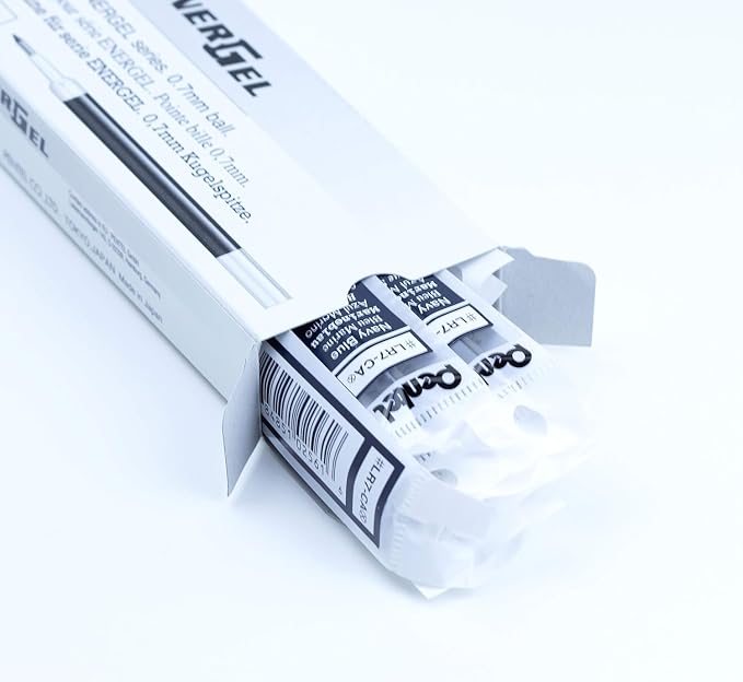 Pentel Refill Ink for EnerGel RTX Retractable Gel Pen, 12 Pack, Medium Point - Image 7