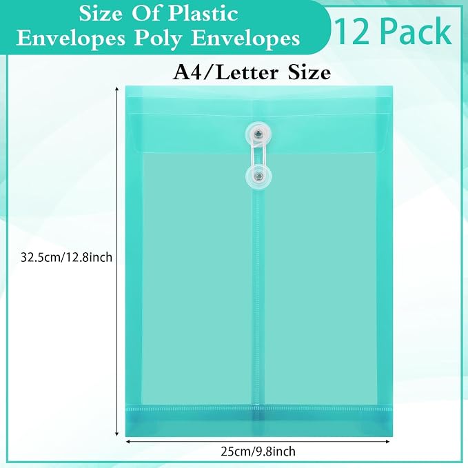 ReliThick 12 Pack Plastic Envelopes - Image 2