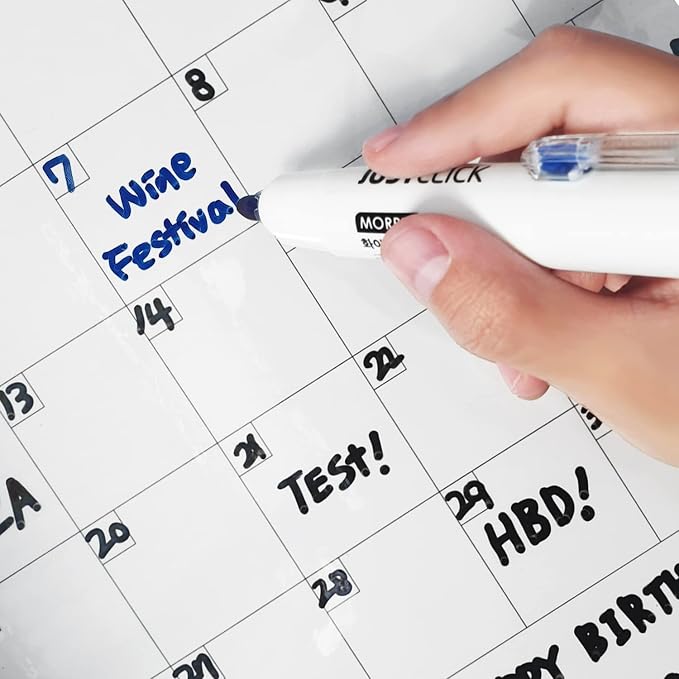 carrotez Retractable Dry Erase Markers, Click Dry Erase Whiteboard Markers - Image 9