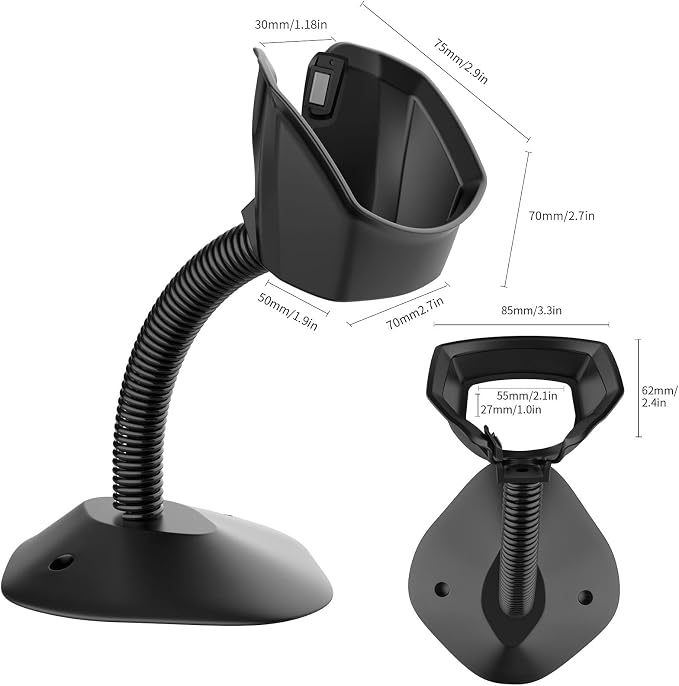 Symcode Universal Barcode Scanner Stand Hands Free Barcode Scanning Barcode - Image 4