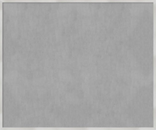 Amanti Art Silver Framed Magnetic Board 41x49 Oversize Vision Board by AmantiArt