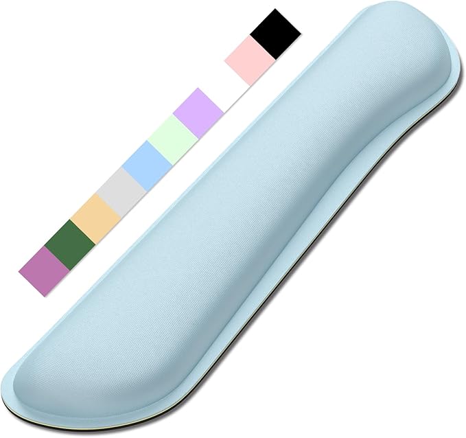 Dapesuom Enlarge Keyboard Wrist Rest, Memory Foam Keyboard Wrist Cushion by Unknown