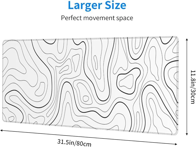 Extended Gaming Mouse Pad, Large Gaming Mouse Waterproof - Image 2