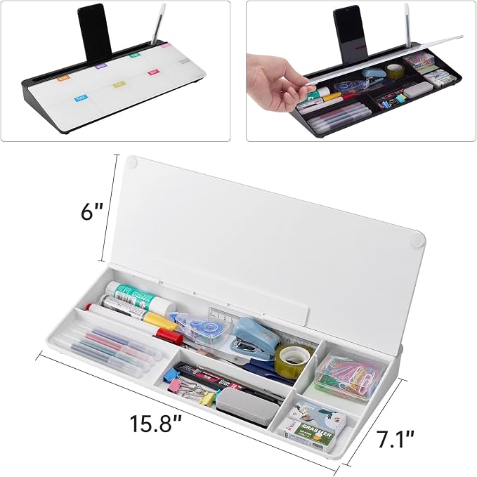 TSJ OFFICE Whiteboard Weekly Dry-Erase-Board - Image 4