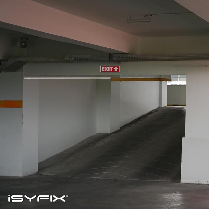 iSYFIX Exit Signs 2 Pack 12x4 Inch - Image 2