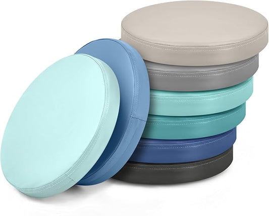 Juexica 8 Pcs Extra Thick Flexible Seating Floor Cushions Assorted Colored by Juexica