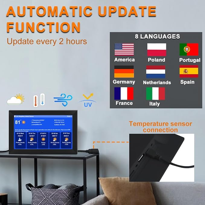 TIMEMOON Digtial Calendar Clock - Image 6