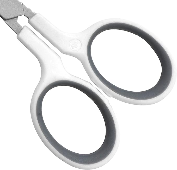 Westcott 16380-001 4" Curved Blade Titanium Embroidery Scissors - Image 2