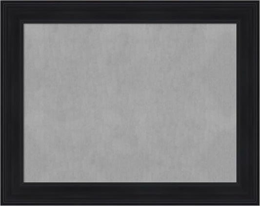 Amanti Art Black Framed Magnetic Board 23x29 Medium Vision Board by AmantiArt