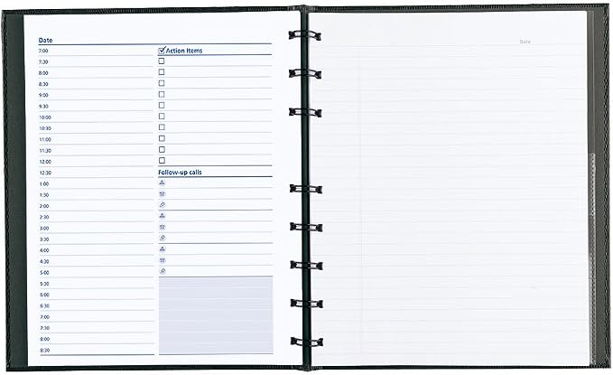Blueline A29C81 NotePro Undated Daily Planner, 9-1/4 x 7-1/4 - Image 3