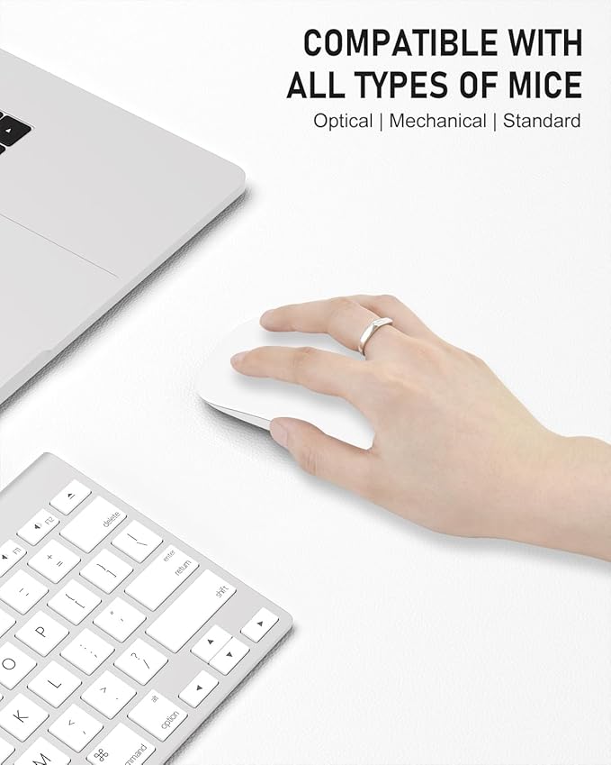 Desk Pad, 35.5" x 17" PU Leather Non-Slip Desk Mat Large Mouse Pad - Image 4